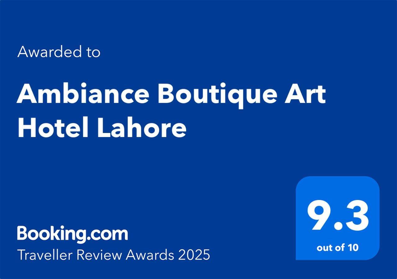 Ambiance Boutique Art Hotel Lahore Exterior photo